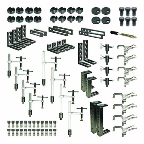 Metalmaster M16 Pro Series 93 Piece Table Clamp Kit