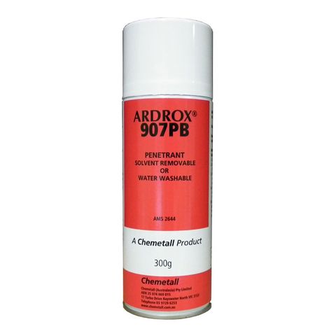 Ardrox 907PB Red Dye Penetrant Aerosol 300g