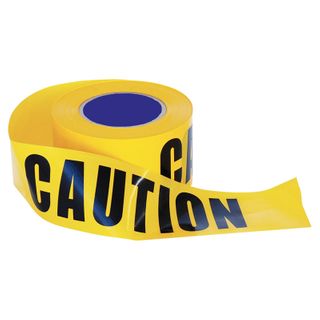 Caution Print Barricade Tape – 100m x 75mm