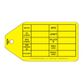 ISO QC Welding Tags 150mm x 80mm PK100
