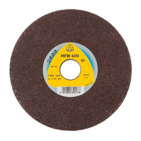 Klingspor Non-Woven Web Wheel MFW 600 Coarse 125x6x22 PK5