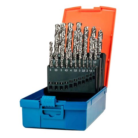 Excision HSS Cobalt Jobber Drill - 25 Piece Set
