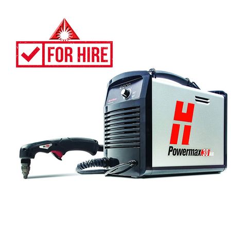 Hypertherm Powermax 30 Air Plasma Cutter for Hire