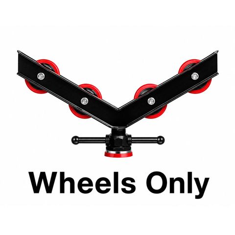 Stainless Steel Wheel Kit for 5 Leg Giant Jack Stand