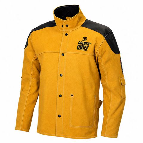 Golden Chief Premium Leather Welding Jacket