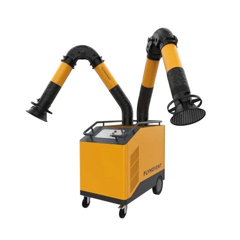 Plymovent Self-Cleaning Dual Arm Fume Extraction System &ndash; 4m