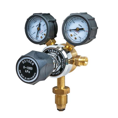 Tesuco Twin Gauge Oxygen Regulator