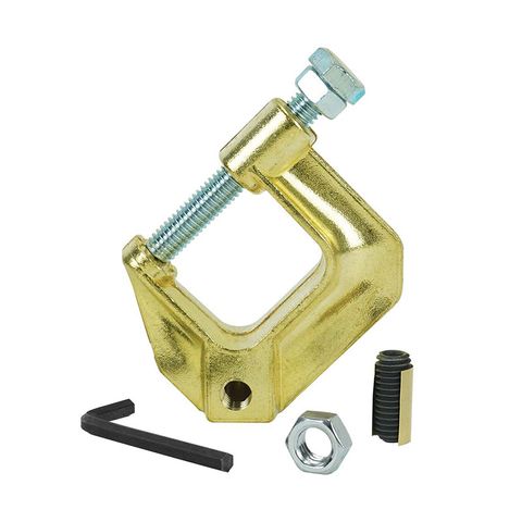 Bossweld G Type Brass Earth Clamp 500A