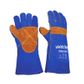 Weldclass Promax Blue & Gold MIG Gloves