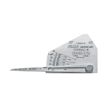 GAL Skew-T Fillet Weld Gauge/Calculator