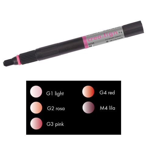 Crealign Gum Gel Red Light Cure Composite