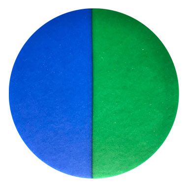 Mouthguard 2 Colours 4-5mm-Royal Blue/Green