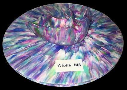 Marble Purple Multi Special 120mm x 4mm