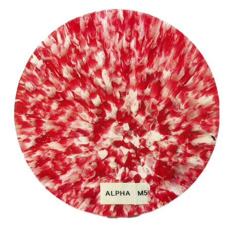 Marble Red/Wh Multi 120mm x 4mm