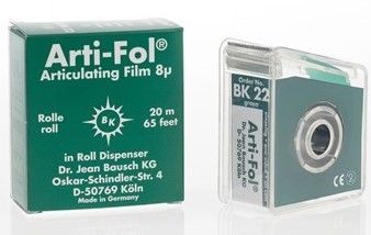 Arti-Fol Articulating Film Green 8um 1-Sided