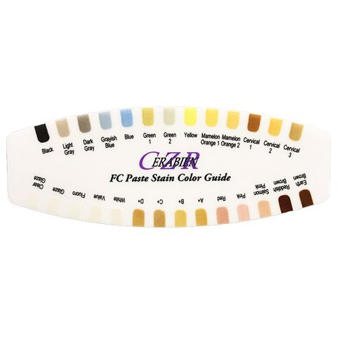 CZR FC Paste Stain Colour Guide