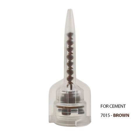 Mixing Tips Brown/White Ceka Site Cement 48pcs