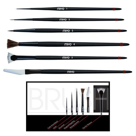 MiYO Liquid Ceramic Brushes