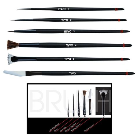 Miyo Liquid Ceramic Brushes