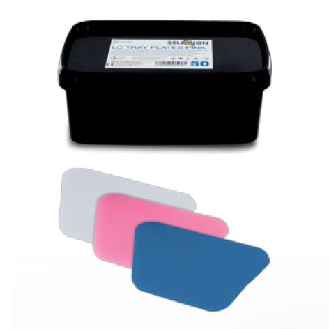 Ceka LC Trayplates Pink 50 pieces