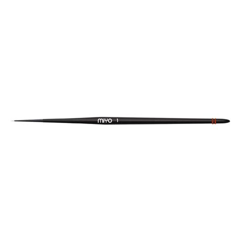 MiYO Liquid Ceramic Brush #1 - MiYO Colour Fine Detail Brush (Kolinsky)