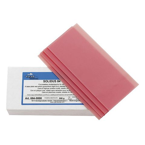 Solidus 84 Wax Sheets 1.5mm 500g