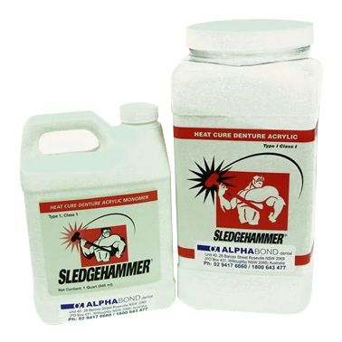 Sledgehammer Original 5lb Powder + 1qt Liquid - Heat Cure