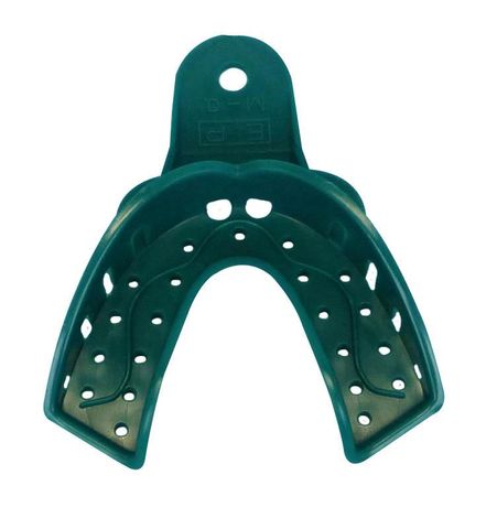 Accutray Medium Lower Impression Trays Green