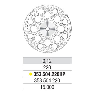 Diam Disc Superflex 353.504.220 22DIAM