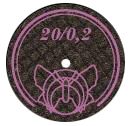 DVA Purple Butterfly 20 x 0.2mm 5pcs