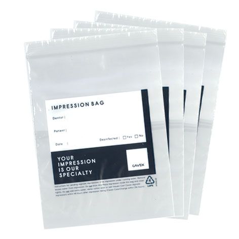 Cavex Impre Safe Plastic Bags 50X
