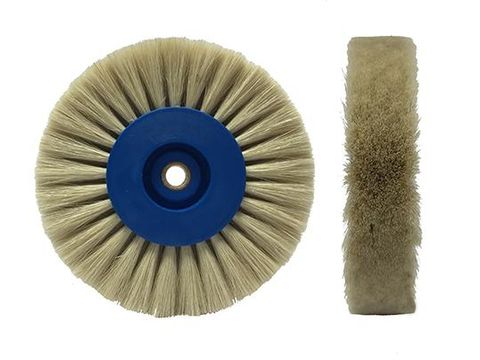 Brush Goat Hair White 80mm 12pcs