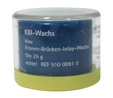 KBI Wax-Blue Medium C&B Wax 25g