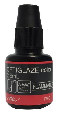 GC Optiglaze Colour Red 2.6mL