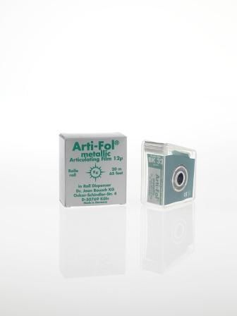 Arti-Fol Metallic 12um 22mm Wide Green 1-Side