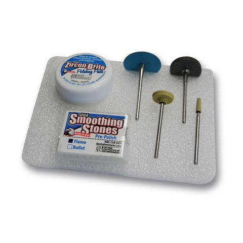 Laboratory Finishing and Polishing Kit with Flame stone