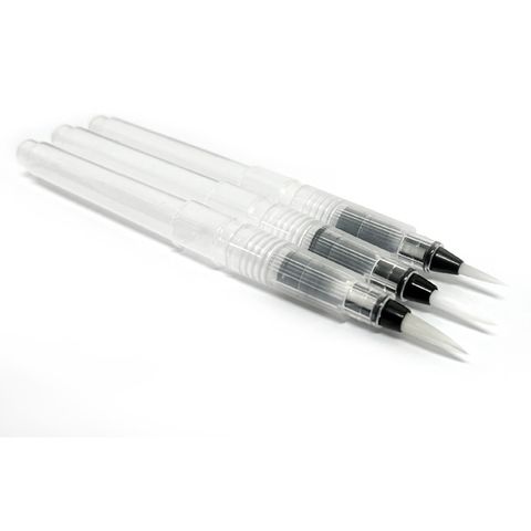 Colour Liquid Brush Pen 3 piece set