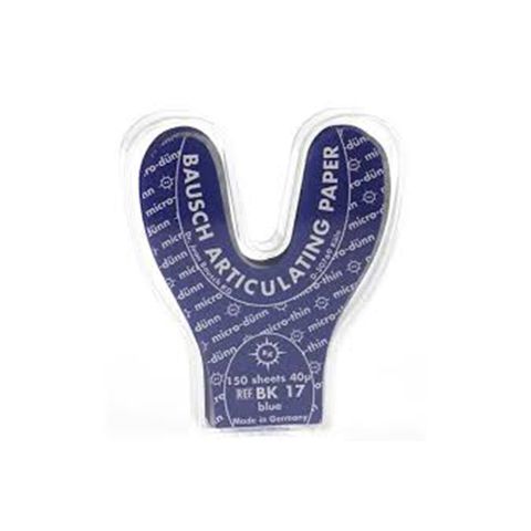 Articulating Paper Blue 40um Horseshoe