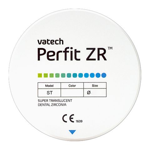 Perfit ZR 98x14 ST A2 Zirconia Blank