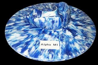 Marble Blue/Wh Special 120mm x 4mm