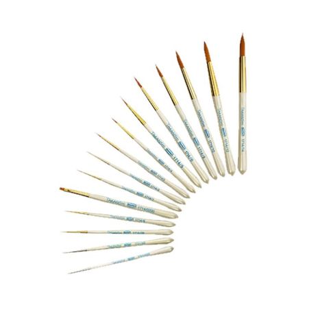 Takanishi Stain Brushes Set 00/000 4pcs