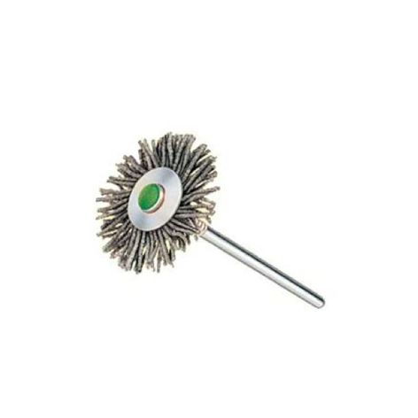 Abraso-Fix Round Brush Green Coarse 22mm 2pcs