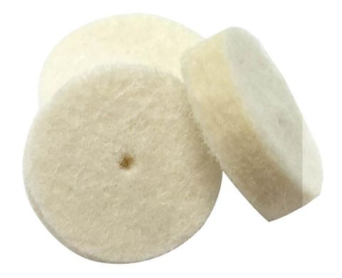 Felt Wheels Unmounted 12mmx3mm 100pcs