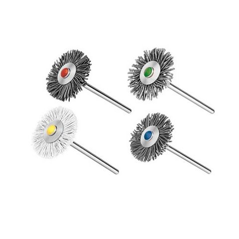 Abraso-Fix Round Brush Assortment 22mm 4pcs