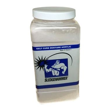 Sledgehammer Clear 5lb Powder - Self Cure