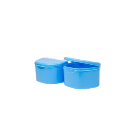 Ceka Denture box - Trapezium Blue (10pcs)