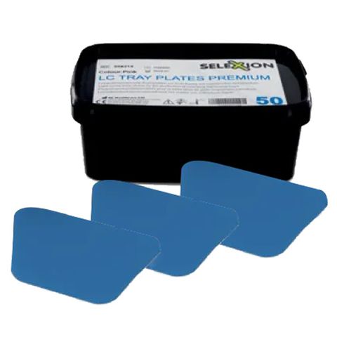 Ceka LC Trayplates Premium Premium Blue 50 pieces