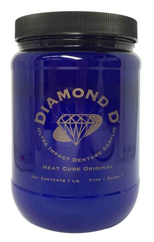 Diamond D LT Reddish Pink Heat Cure 1lb Powder Only