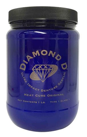 Diamond D Dark Veined 1lb Powder Heat Cure