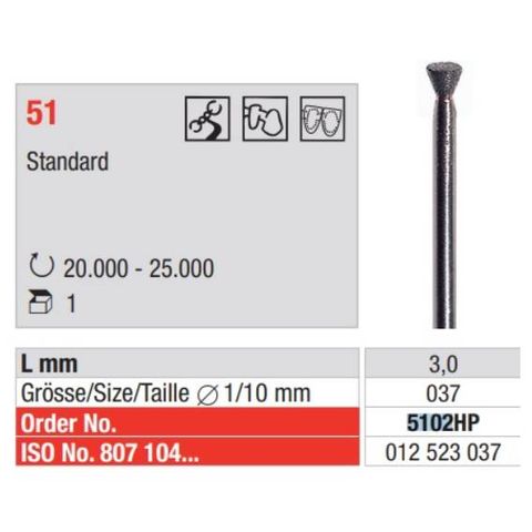 Sintered Diamond E5102HP STD